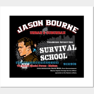 Jason Bourne Urban & Suburban Survival School Posters and Art